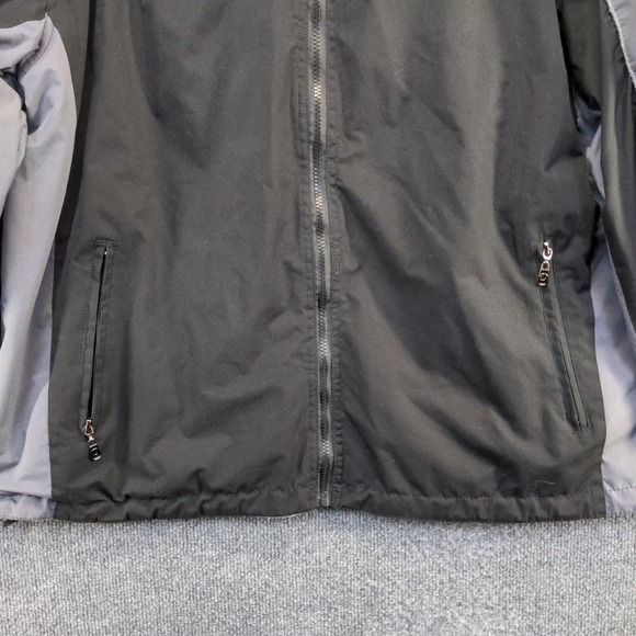 Dimco Men's US. Army Hooded Jacket Black Gray Size XL Embroidered Logo - Picture 7 of 14